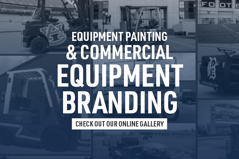 Equipment Painting & Commercial Vehicle Branding - Check Out Our Online Gallery