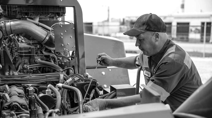 High-Capacity Core IC Pneumatic Forklift Repair