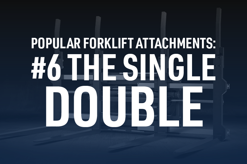 Popular Forklift Attachments - #6 The Single Double