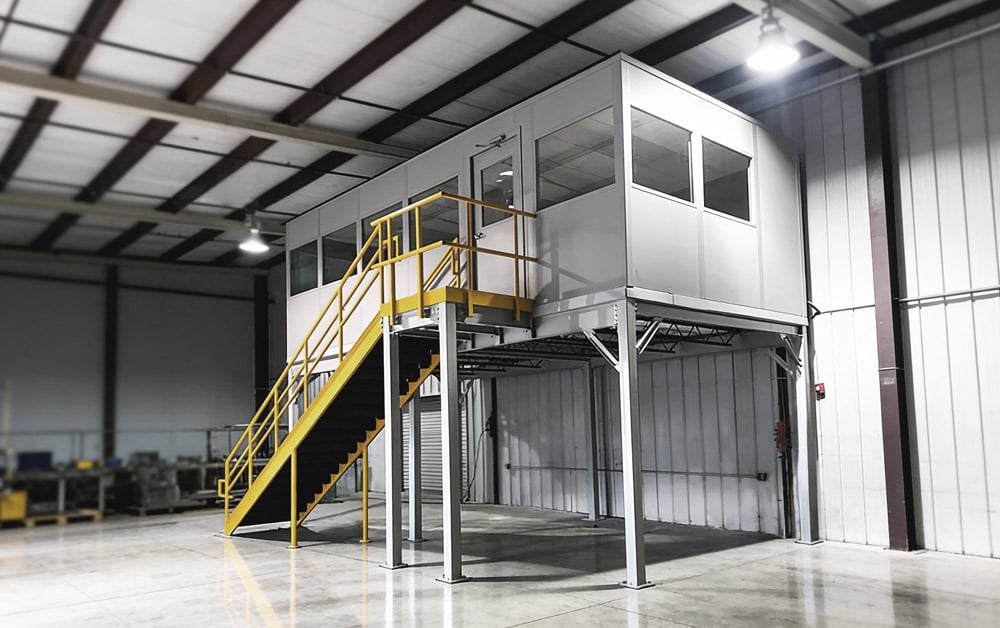 Custom Warehouse Mezzanines & Elevated Platforms