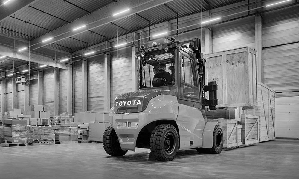 Toyota Electric Forklifts Are More Productive