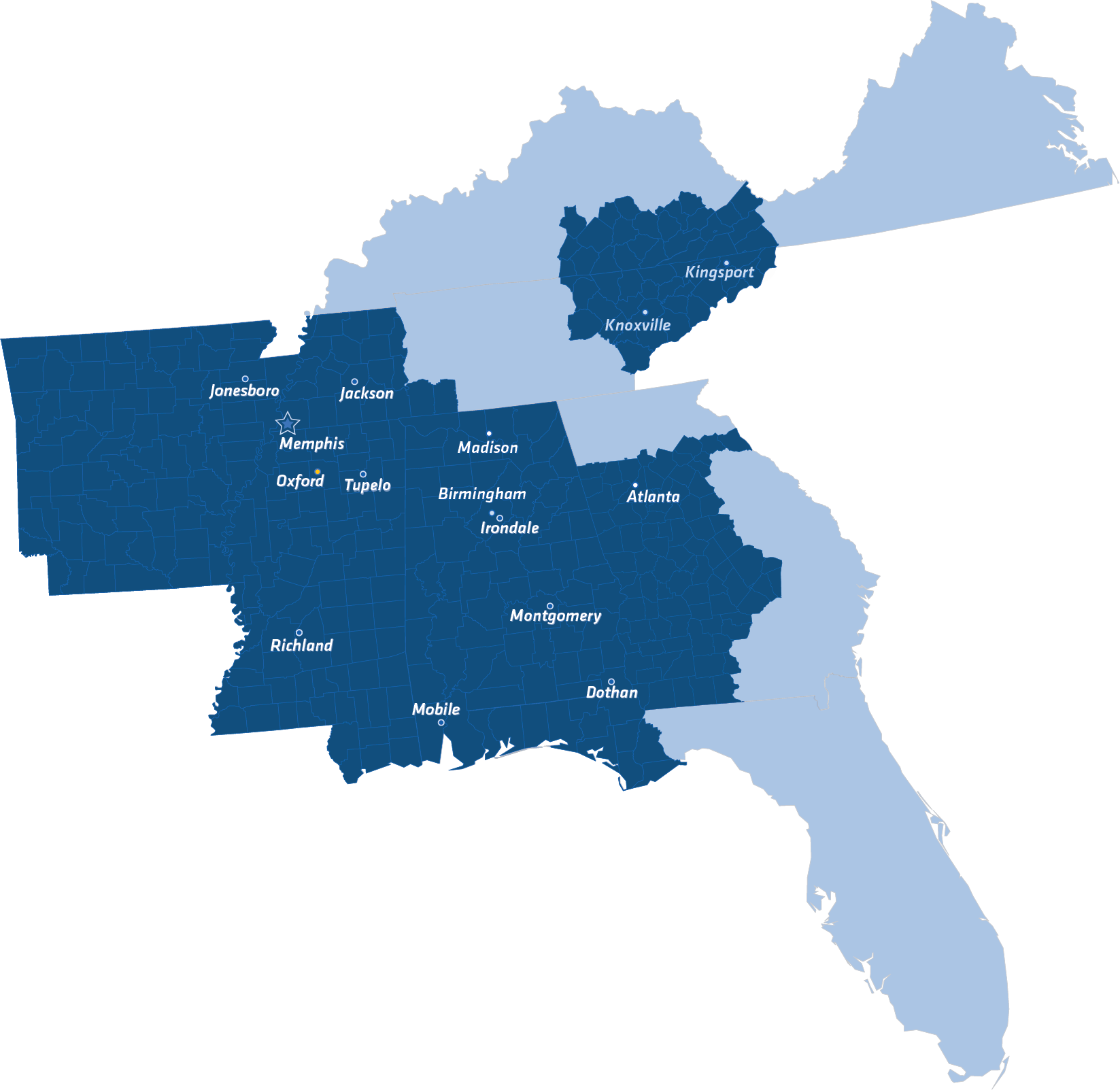The Lilly Company: Territory Map