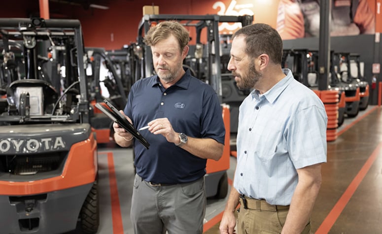 Toyota Forklift Equipment