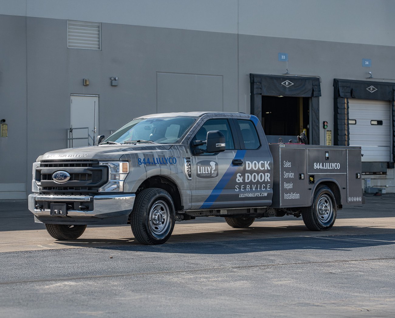 Loading Dock & Door Service Repair Van
