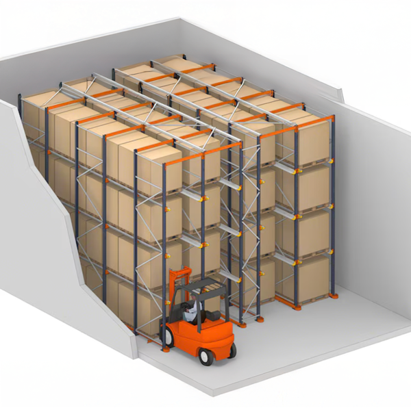 Storage Solutions: Drive-In / Drive-Thru Racking