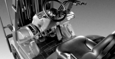 Komatsu LPG Forklift Ergonomic Design