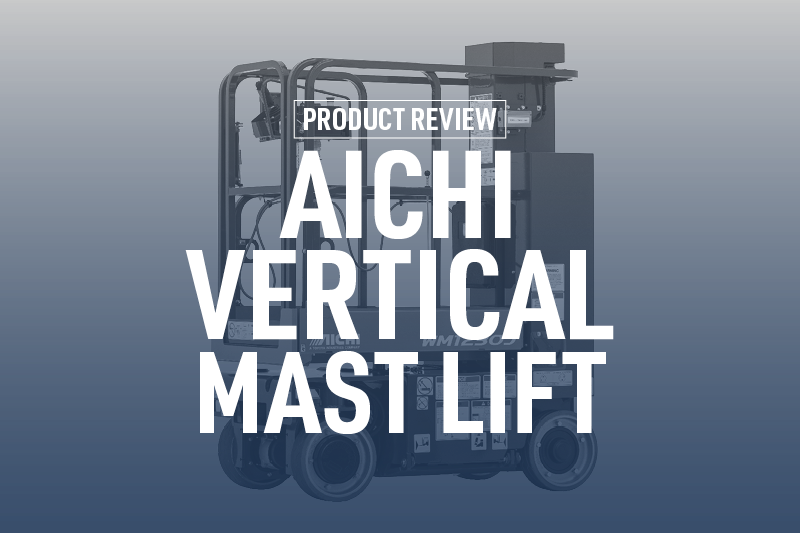 Product Review AICHI Vertical Mast Lift
