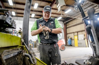 Clark Forklift Technician