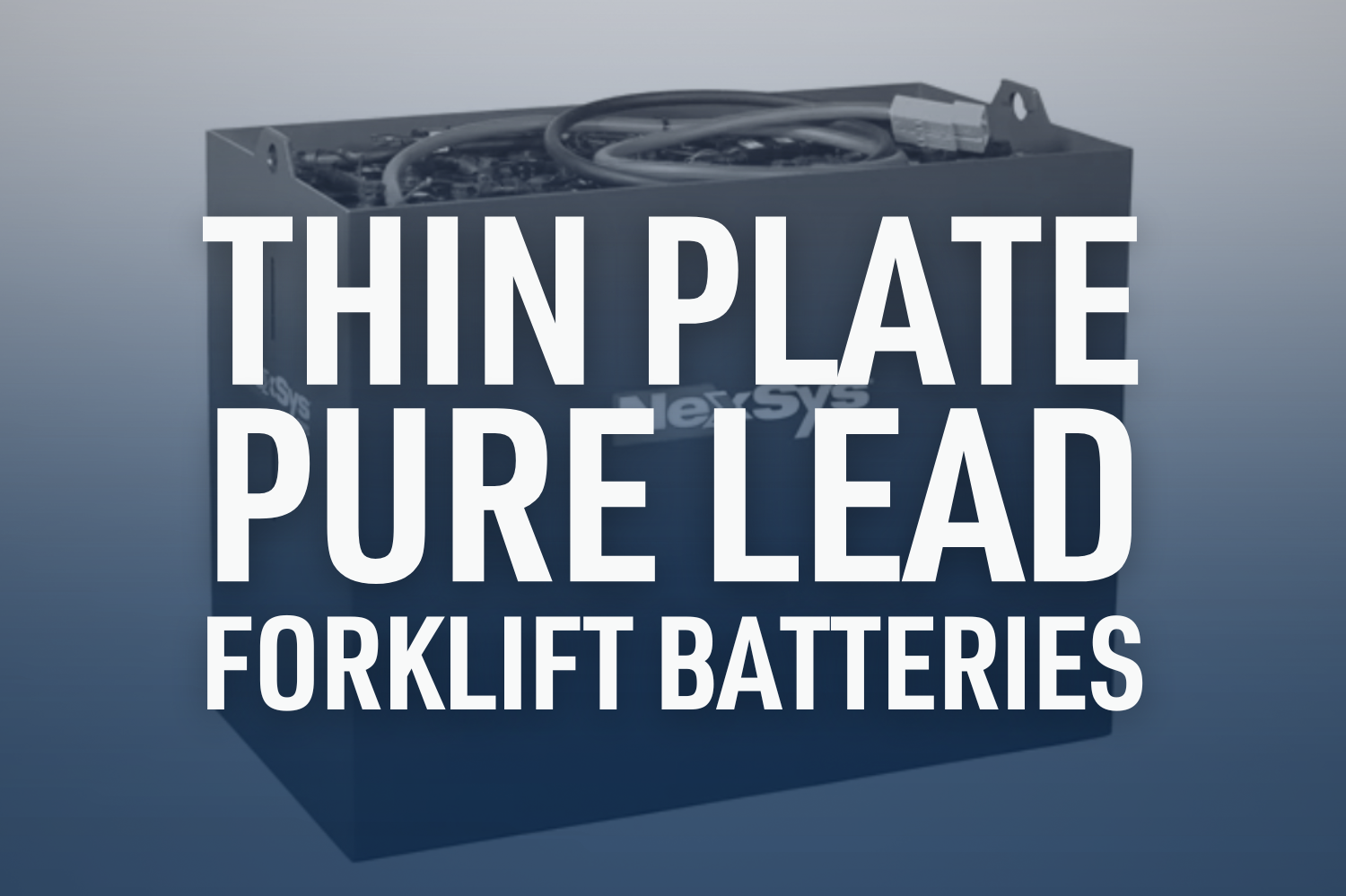 TPPL Forklift Batteries