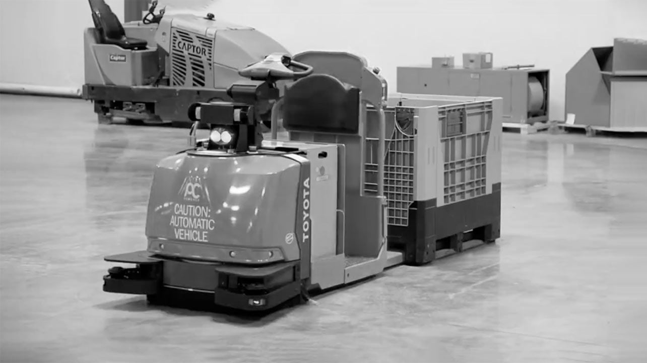 Toyota's Automated Guided Vehicle (AGV)