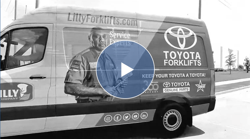 The Lilly Company Service Van