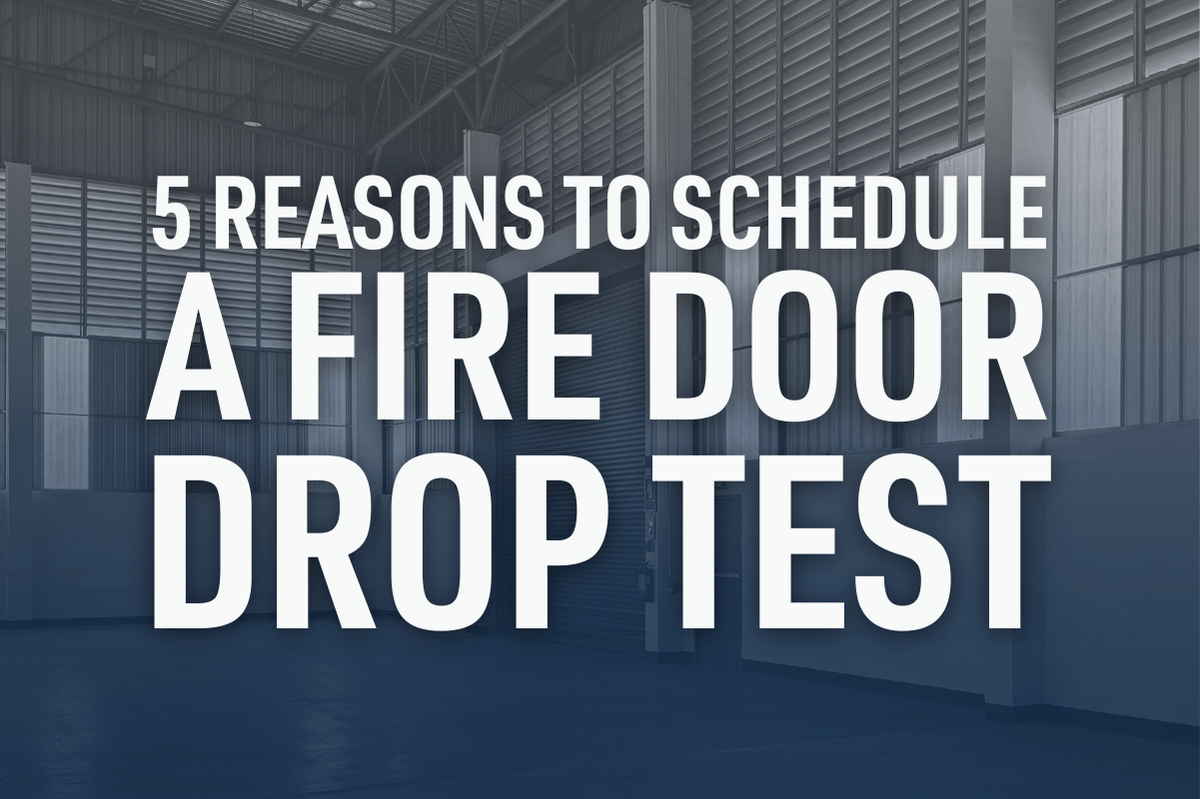 5 Reasons to Schedule a Fire Door Drop Test