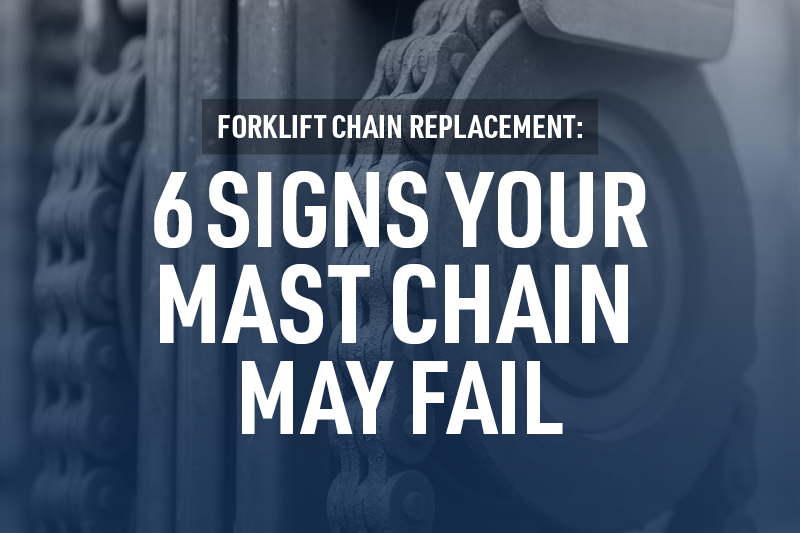 6 SIGNS YOUR MAST CHAIN MAY FAIL