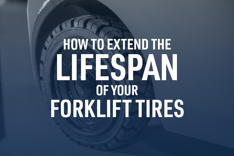 How to Extend the Lifespan of Your Forklift Tires
